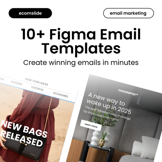 10 Klaviyo Email Templates (Figma)