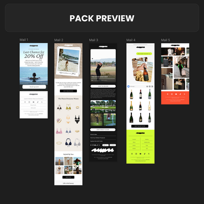 Mix Up - Email Templates